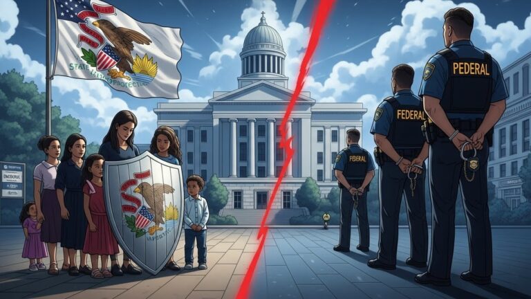 Illinois Governor Signs Law Limiting Federal Immigration Enforcement