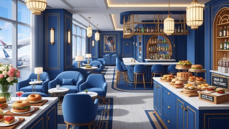 JetBlue Unveils Its First Airport Lounge: BlueHouse at JFK