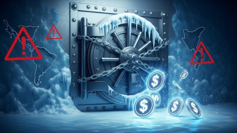 JPMorgan Freezes Stablecoin Startup Accounts Over Sanctions