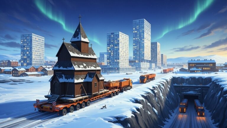 Kiruna Sweden: City Relocating for Massive Iron Ore Mine