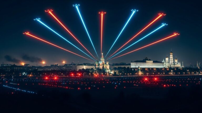 Massive Ukraine Drone Attack Hits Moscow