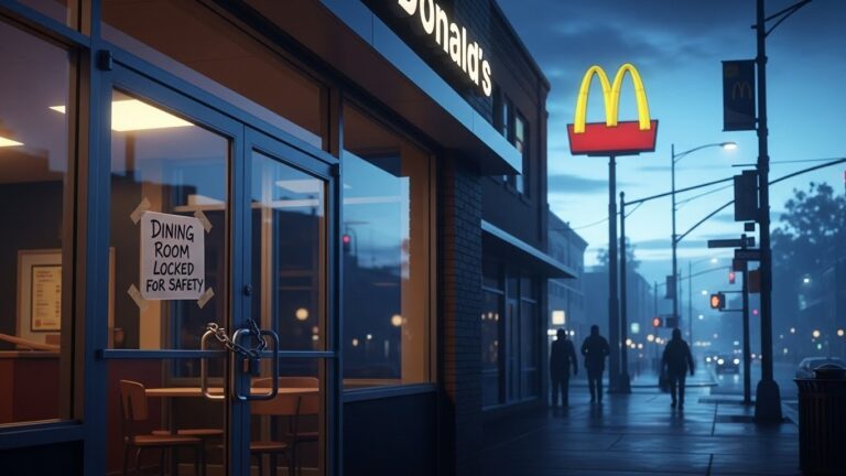 McDonald’s Locks Doors in Minneapolis Amid Crime Surge