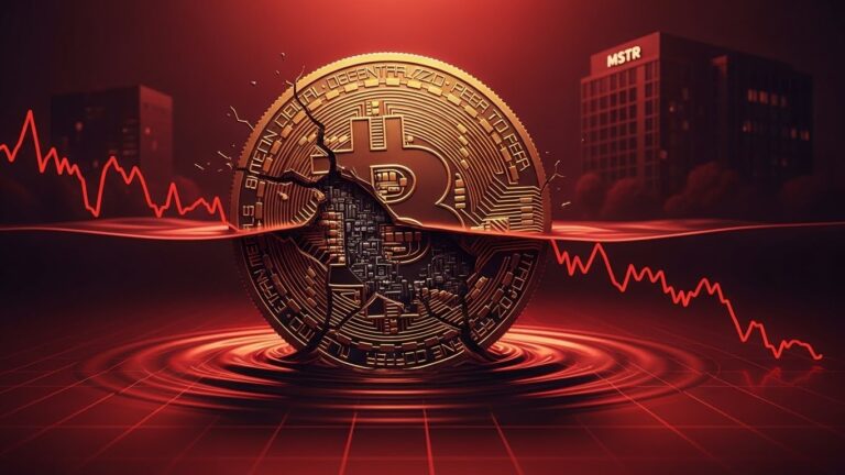 MicroStrategy Stock Death Cross: mNAV Turns Negative