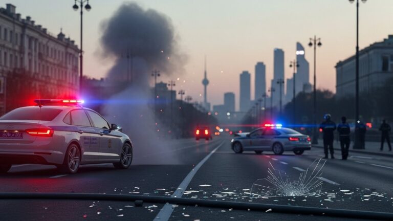 Moscow Bombing Spree: 3 Dead Including Police Officers