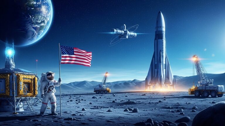 NASA Sets Bold Moon Return Goal in Trump’s Term