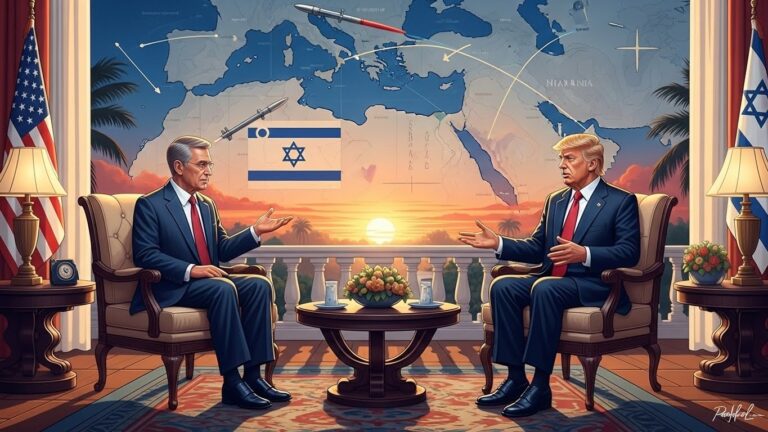 Netanyahu to Lobby Trump for New Iran Strikes at Mar-a-Lago