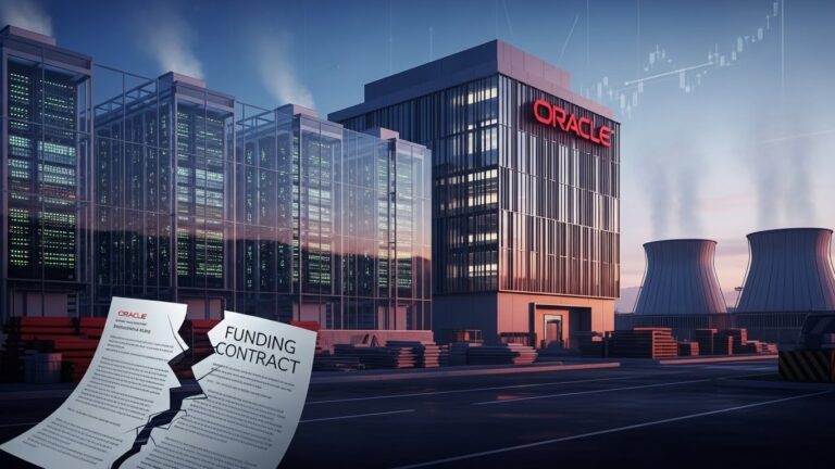 Oracle Stock Dips on Data Center Funding Setback