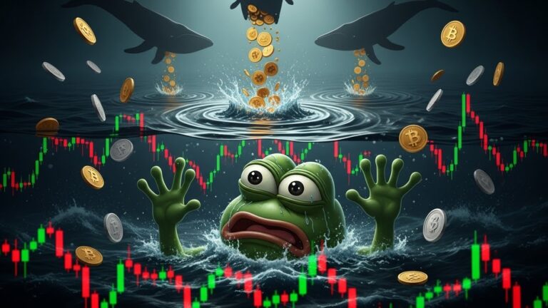 Pepe Coin Price Crash: Whales Dump 70M Tokens