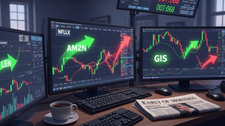 Premarket Movers: Netflix, Amazon, Lennar Lead Action