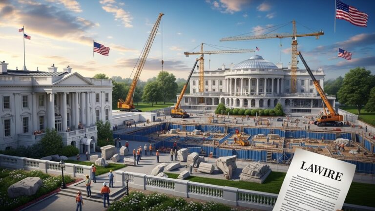 Preservation Group Sues Over White House Ballroom Project