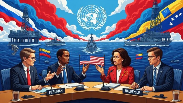 Russia China Slam US Cowboy Tactics Over Venezuela at Tense UN Meeting