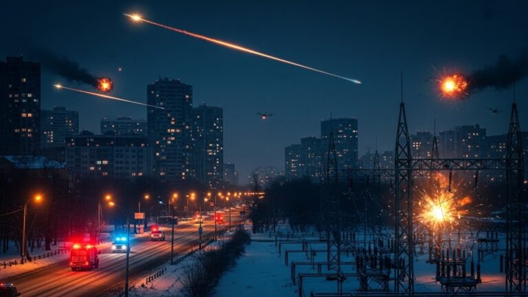 Russia Strikes Kyiv Power Grid Before Trump-Zelensky Talks