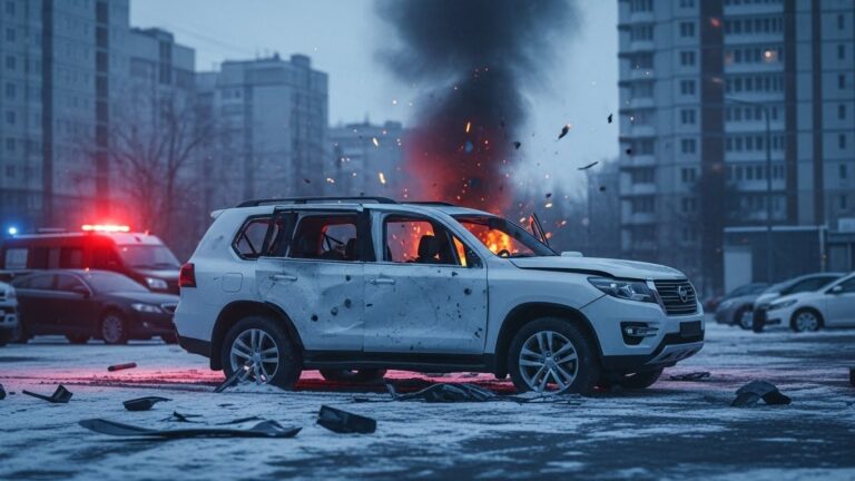 Russian General Killed in Moscow Car Bomb Attack