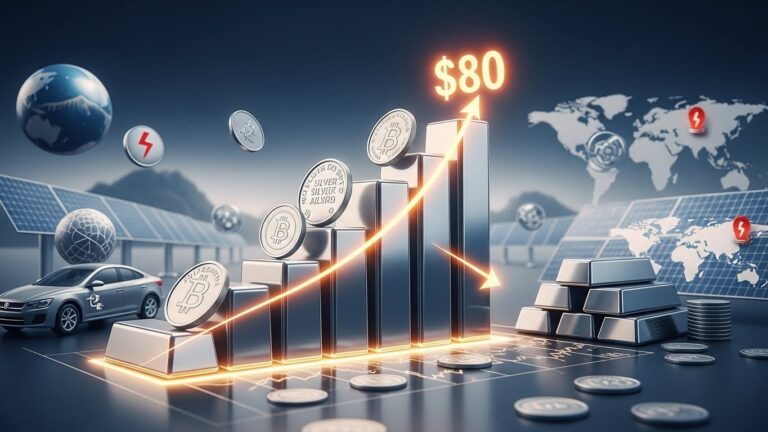 Silver Surges Past $80 in Dramatic 2025 Rally
