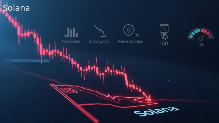 Solana Price Crash: Bearish Pattern and Plunging Metrics