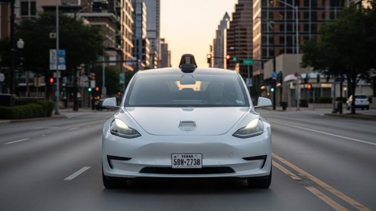 Tesla Driverless Robotaxi Tests Begin in Austin