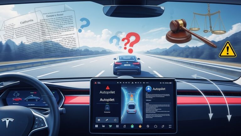 Tesla Faces Potential License Suspension Over Autopilot Claims