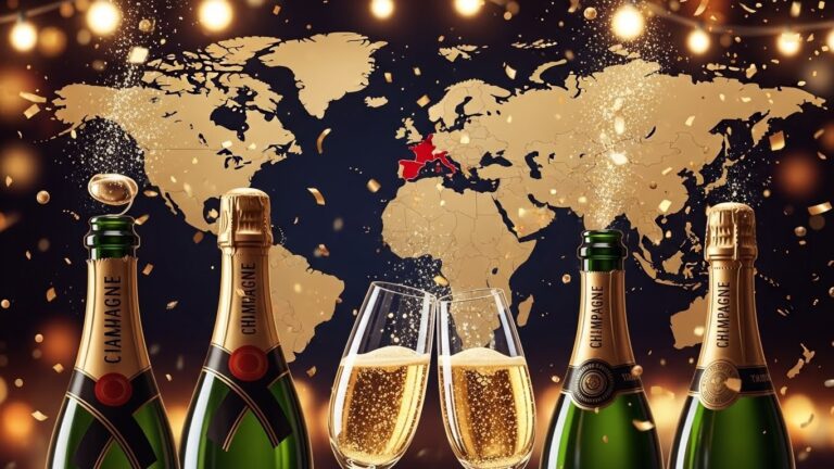 Top Champagne Importing Countries in 2024