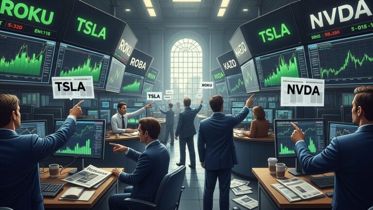 Top Wall Street Analyst Calls: Roku, Tesla, Nvidia Upgrades