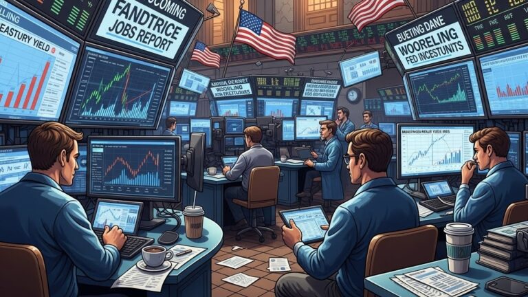 Treasury Yields Dip Ahead of Crucial Jobs Report