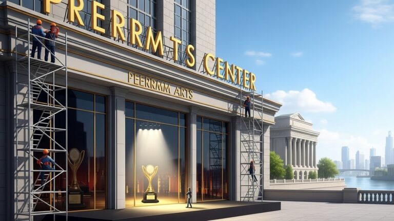Trump Name Added to Kennedy Center Signage