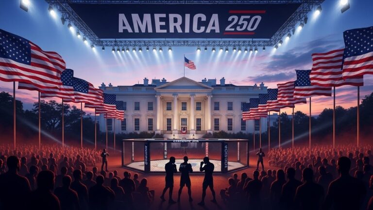 Trump Plans UFC Fight at White House for America’s 250th