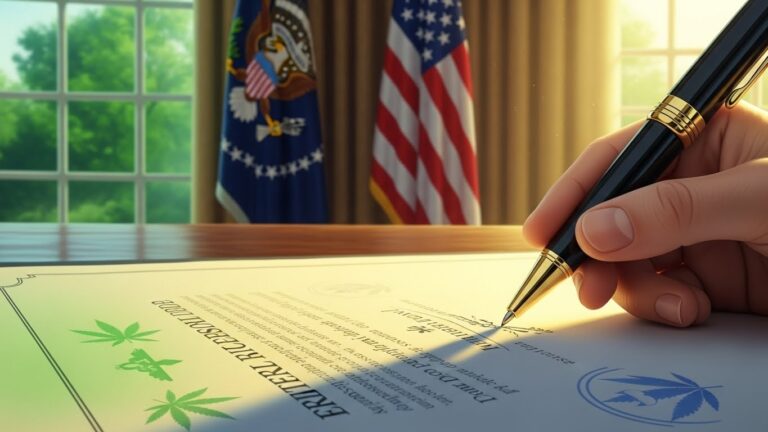 Trump Signs Order Reclassifying Cannabis to Schedule III