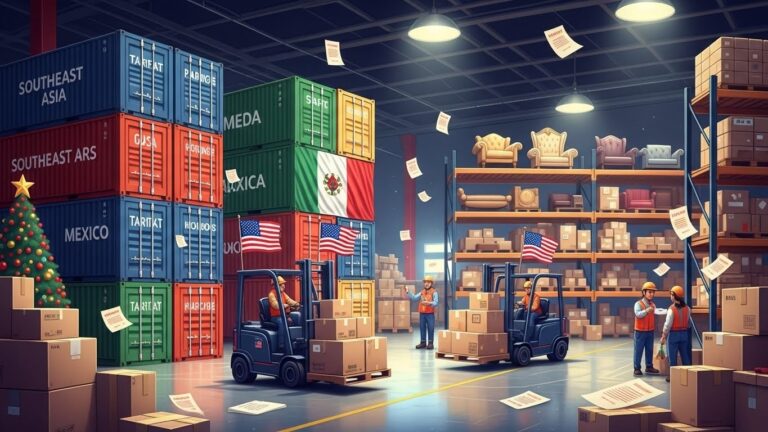 Trump’s Trade War Reshapes Holiday Supply Chains