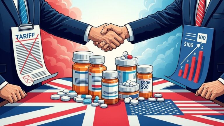 UK Pays More for US Drugs in New Trade Deal