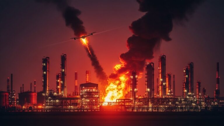 Ukraine Drone Strikes Hit Russian Energy Amid Rising Peace Talk Pressure