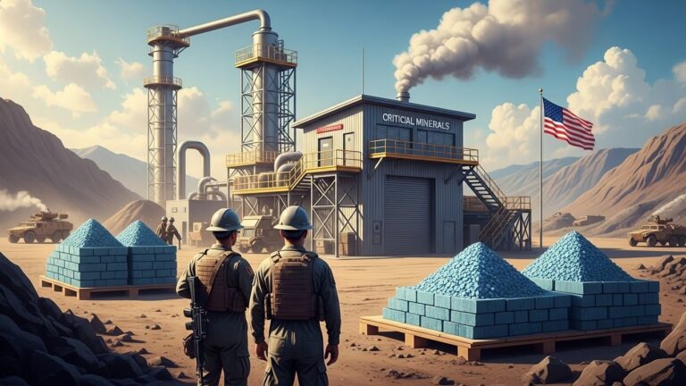 US Army Builds Small Refineries for Critical Minerals