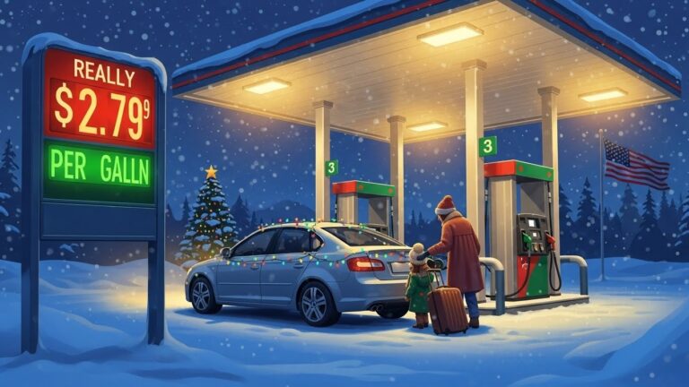 US Gas Prices Drop to COVID-Era Lows This Christmas