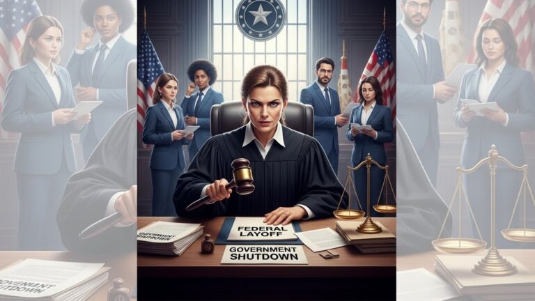 US Judge Blocks Trump Admin Federal Layoffs