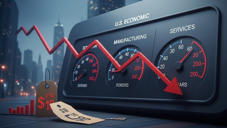 US PMIs Drop to 6-Month Lows in December