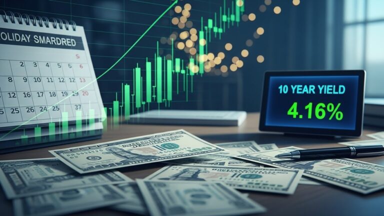 U.S. Treasury Yields Rise Slightly in Holiday Week