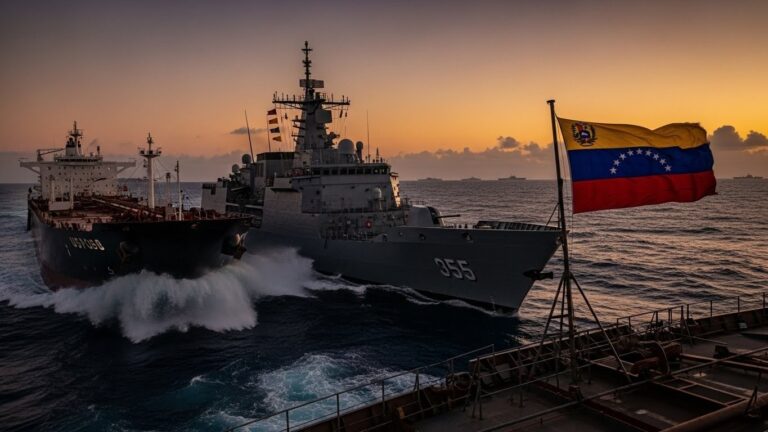 Venezuela Defies US Blockade With Naval Tanker Escorts