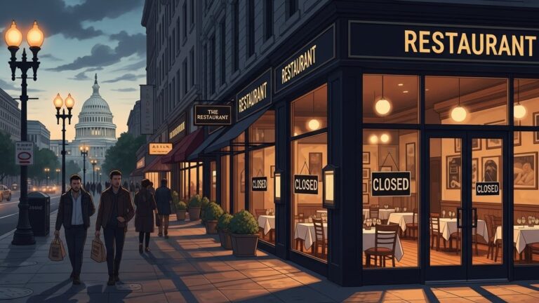 Washington DC Restaurant Closures Hit Record High in 2025