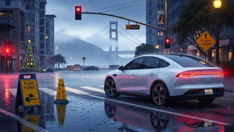 Waymo Pauses Robotaxi Service in SF on Christmas Day