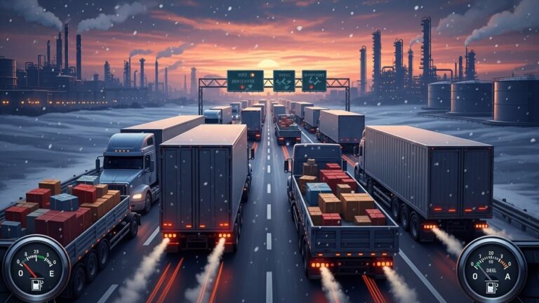 Why Christmas Week Strains the Diesel Market Most