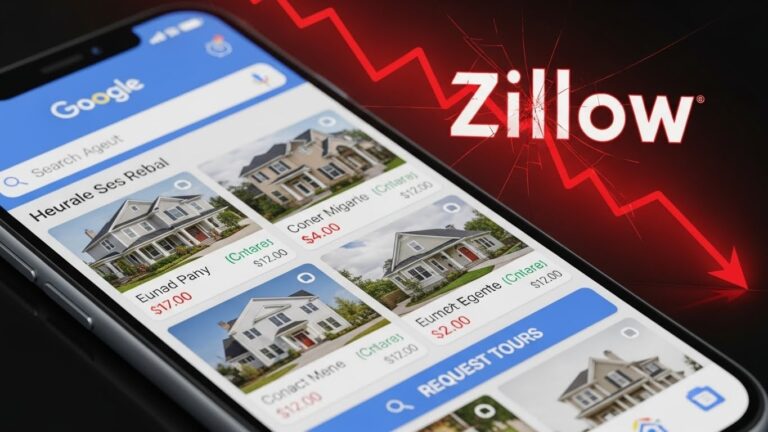 Why Zillow Stock Plunged 9% on Google News
