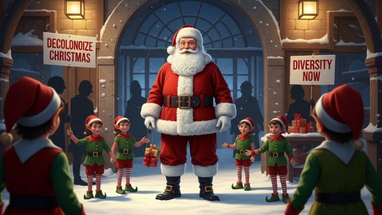 Woke Critics Target Santa and Christmas Traditions