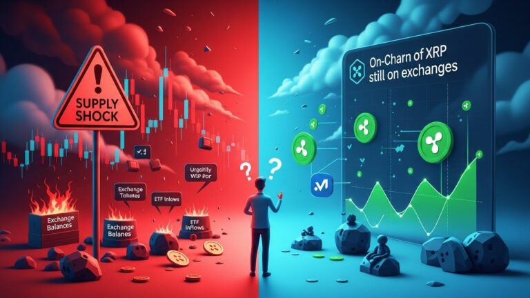 XRP ETF Supply Shock Debate: On-Chain Reality vs Hype