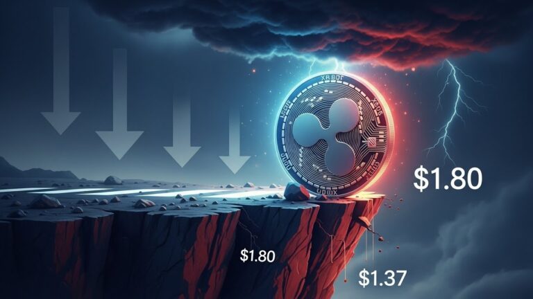 XRP Price at Risk: Momentum Fading Near $1.80?