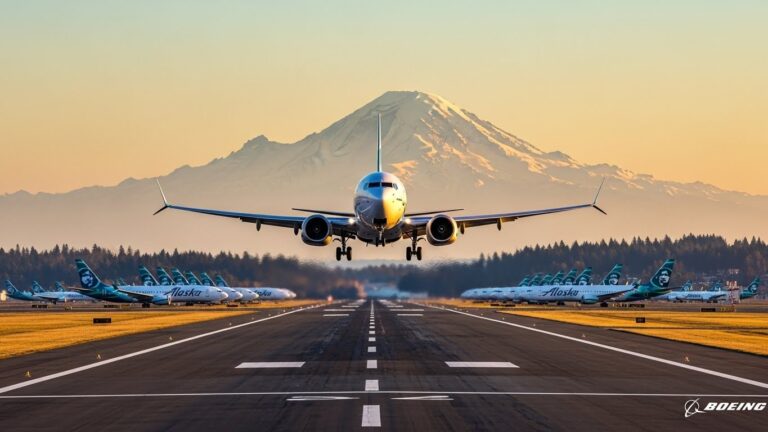 Alaska Airlines Bets Big on Boeing with Record Jet Order