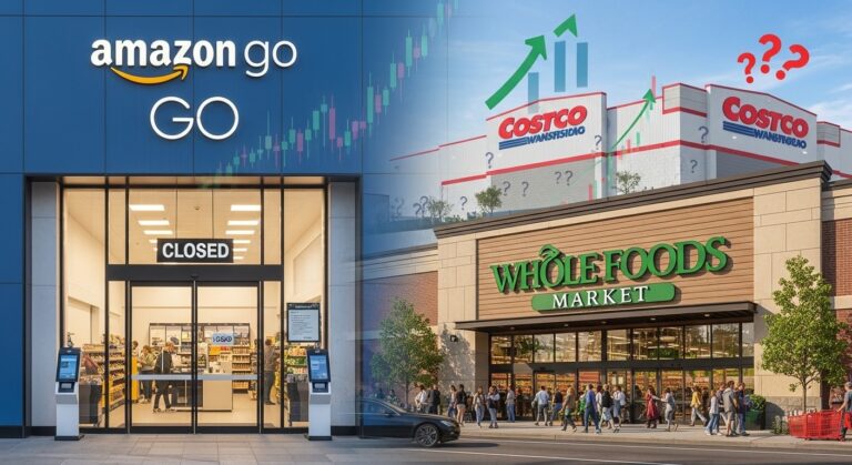 Amazon Closes Go and Fresh Stores: Impact on Investors and Costco