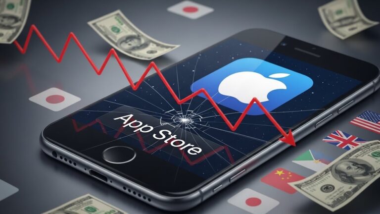 Apple App Store Spending Slowdown in Key Markets