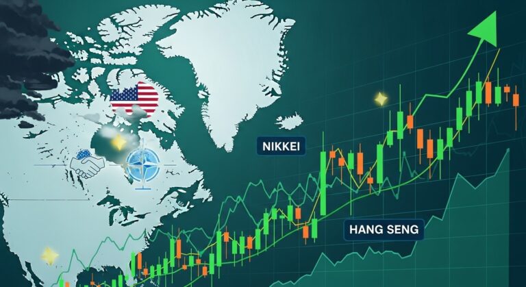 Asia Markets Rebound After Trump Drops Greenland Tariffs