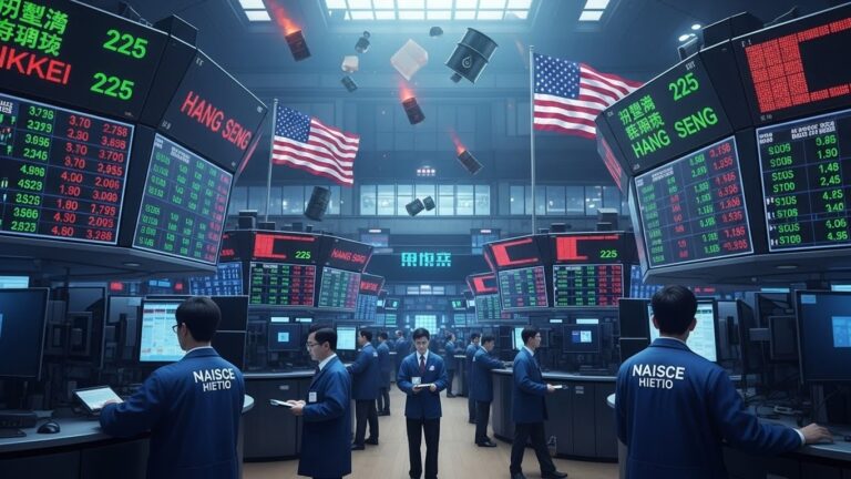 Asia-Pacific Markets Mixed Amid Trump Policies and Oil Slide