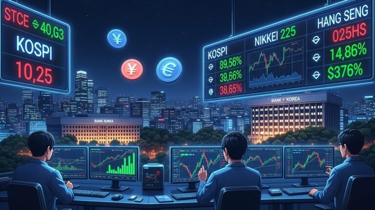 Asia-Pacific Markets Mixed: Bank of Korea Holds Rates