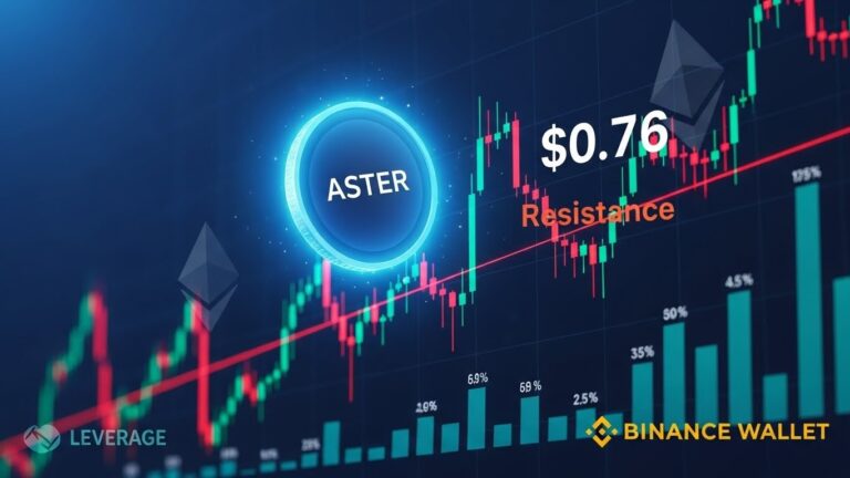 Aster Price Targets $0.76 Resistance After Binance Wallet Launch
